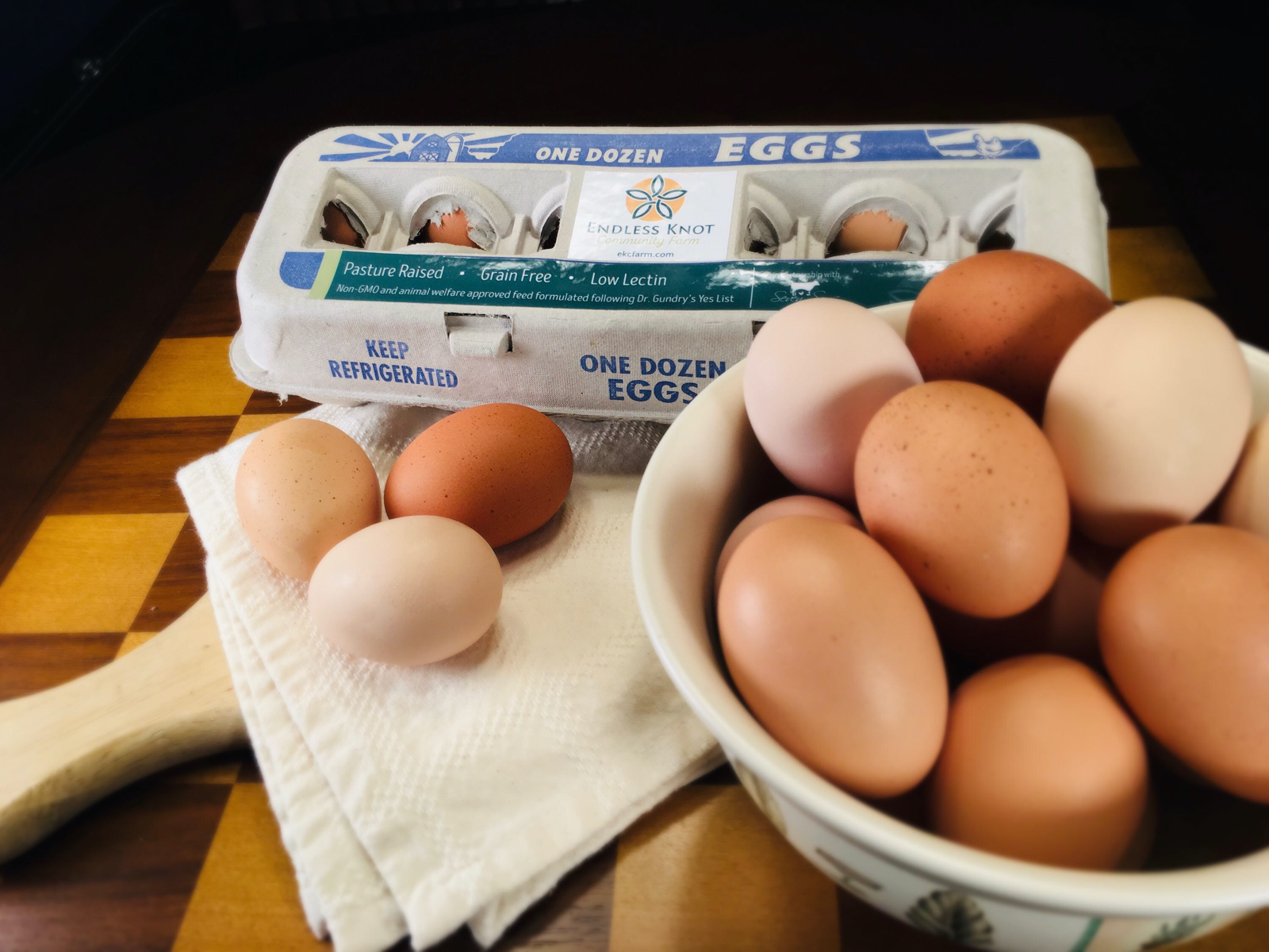 Grain Free Low Lectin, SoyFree Pasture Raised Eggs, NonGMO Market